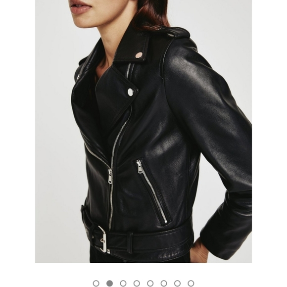 Women's leather jacket - Picture 3 of 3